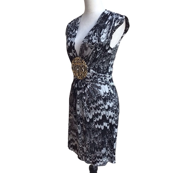 Sky Embellished Mini Dress Women’s Size Small - Picture 3 of 10